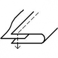 KHF2H raw edge binder 18mm