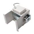PF-1 Solenoid Foot Lifter under the tabletop