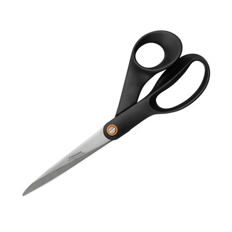 Fiskars nożyczki uniwersalne CZARNE 21cm